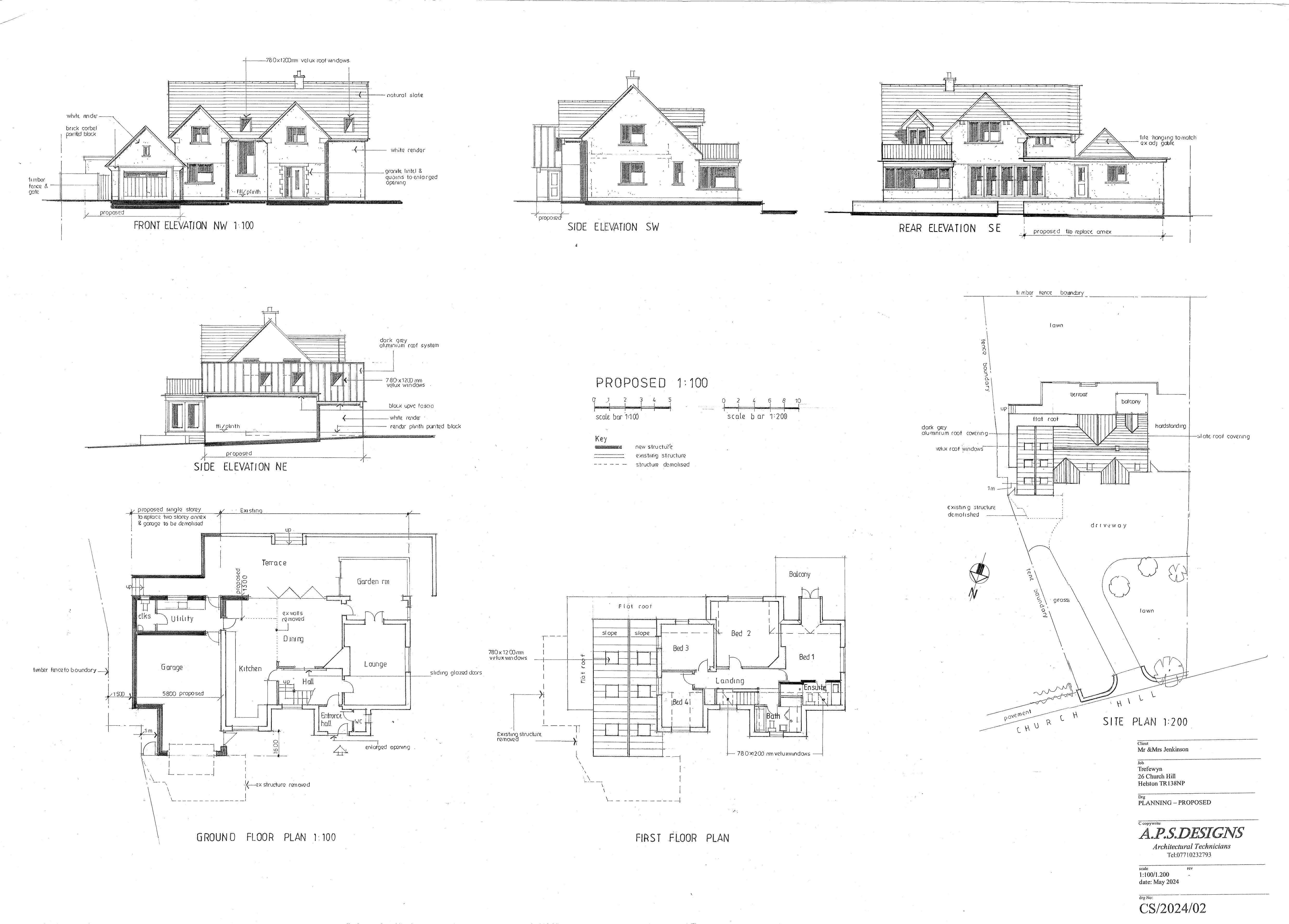 Trefewyn — proposed planning drawings